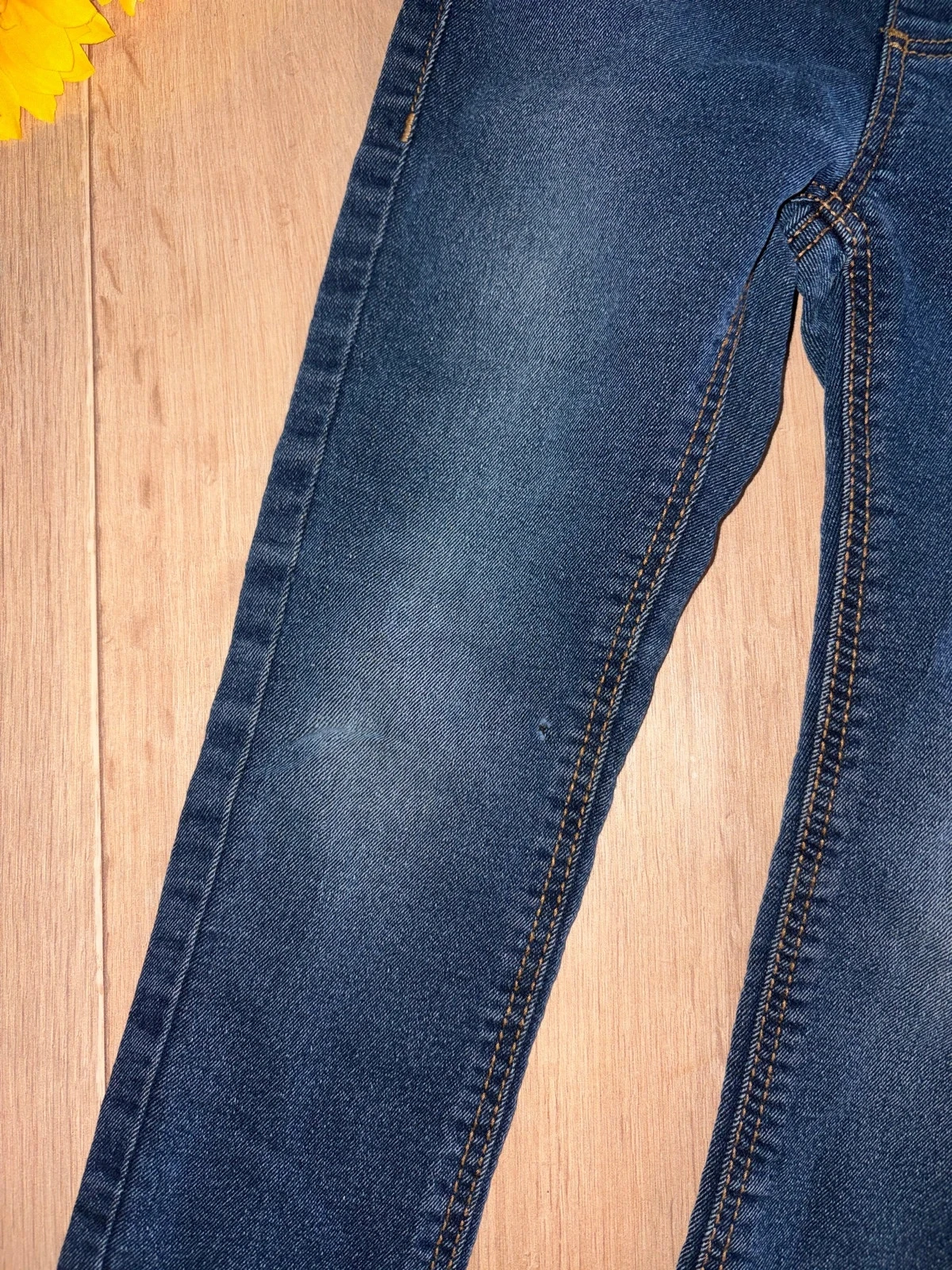 Blue leggings jeans FPC size 3 years – photo 3
